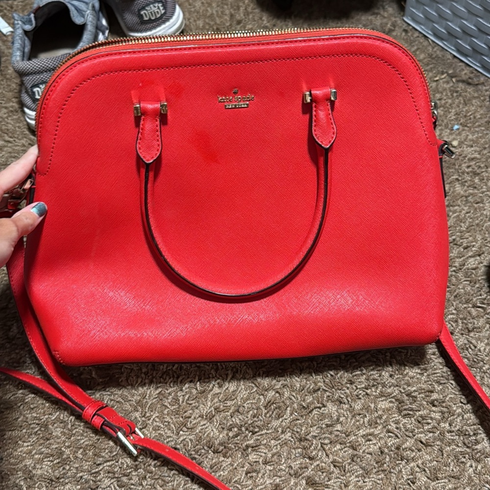 Kate Spade Vibrant Red Satchel